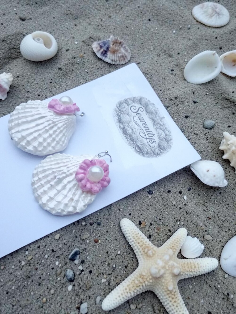 Boho Inspired Seashell Beach Earrings Gift- Women's Jewelry
